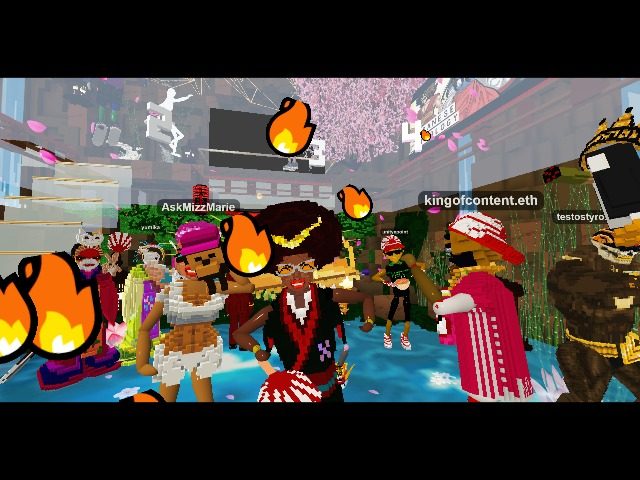Party still LIT!