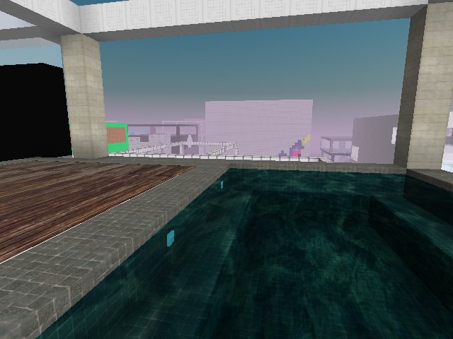 Chillin on the Rooftop Pool