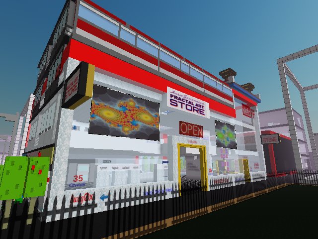 Fractal Art store with underwater vault of NFTs. Now Open. Tenfinney art show imminent.