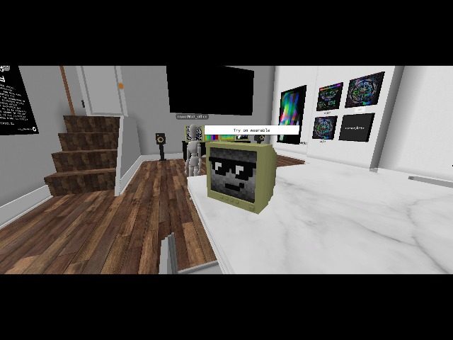 Free Wearable on the table. The Glitch CRT Head. Inspired by James Connolly Flux Phaser installation. Using magnets, CRT monitors, audio signals and programming to create real time glitch art.