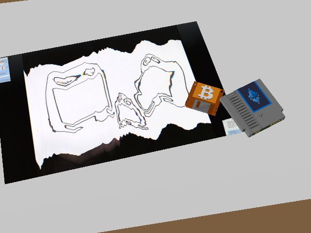 Justin Roiland's The Message #1 on display