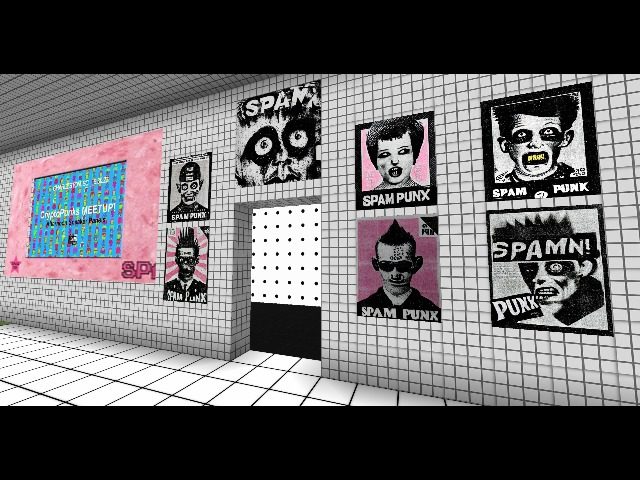 SPAM TV and SPAM PUNX for the CRYPTOPUNKS MEETUP. #DeCurate CryptoArt with The #SPAMart PARTY