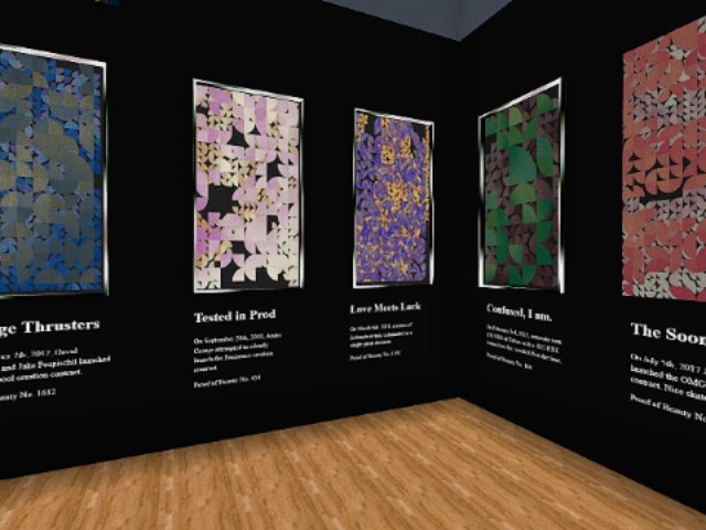 Proof of Beauty exhibit at imnotArt Community Gallery