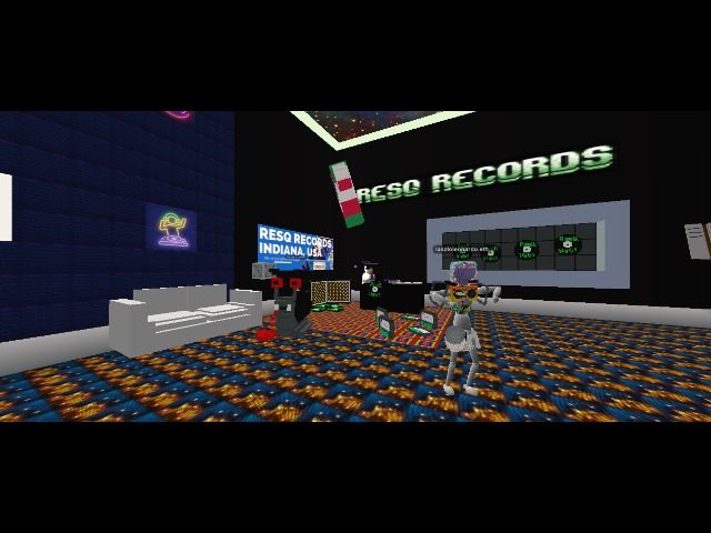Getting down to the music at ResQ Records