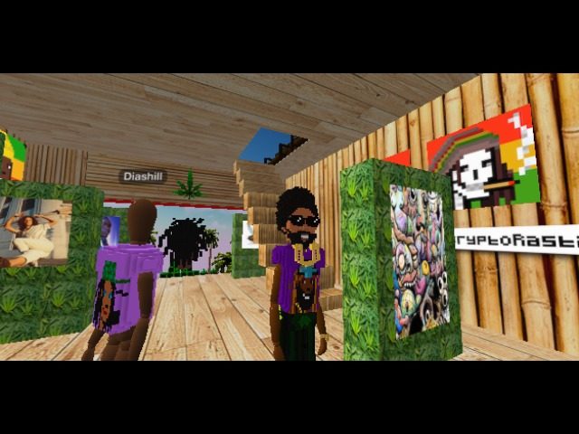 cryptorastas community art exhibition