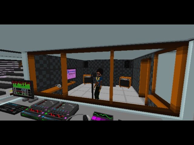 cookin up in the studio