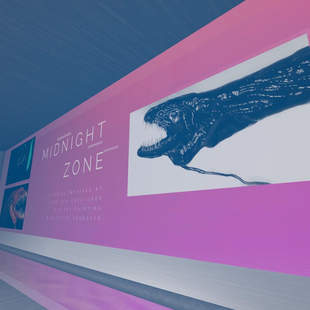 Midnight Zone exhibit up in the MOMF sub basement level :)