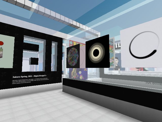 Immersing yourself in #generativeart at #switch16gallery
It's good to think in the round!
