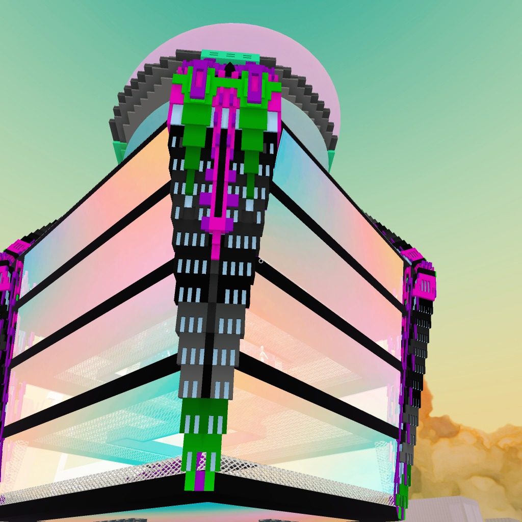 Voxels Industrial Gigaplex work in progress