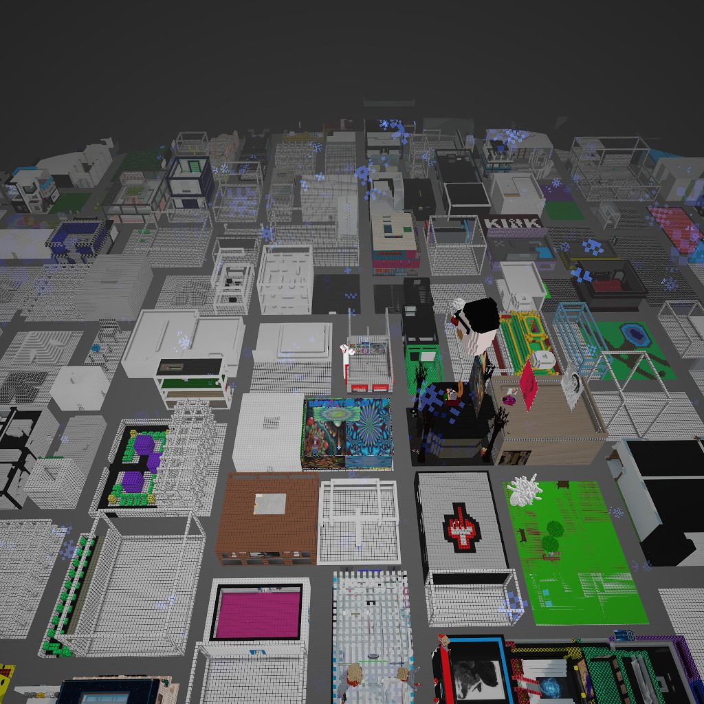 Change graphics settings to make voxels colorful again!