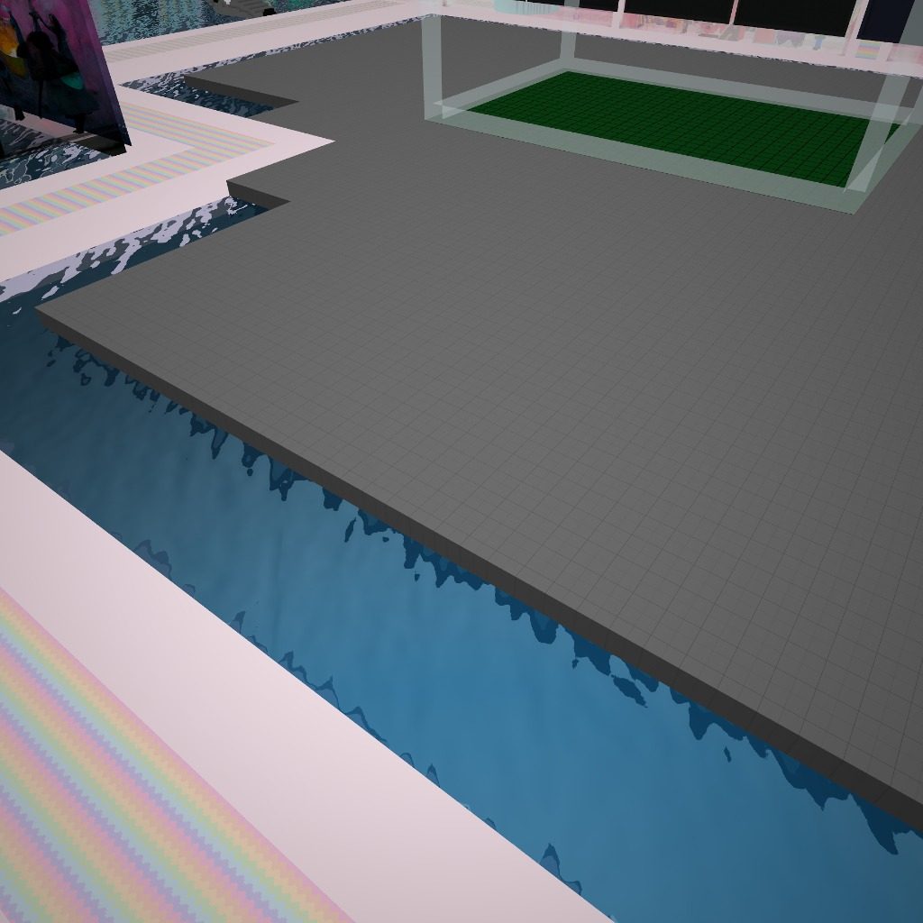 Pastels floor textures are missing? It should look like pink on commons left, but it's grey on right, see?