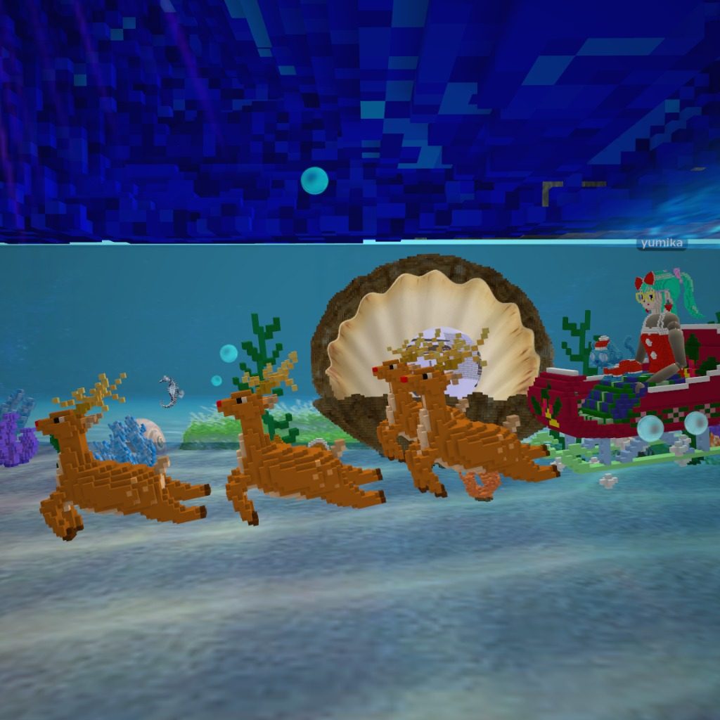 Christmas in the wonderful sea