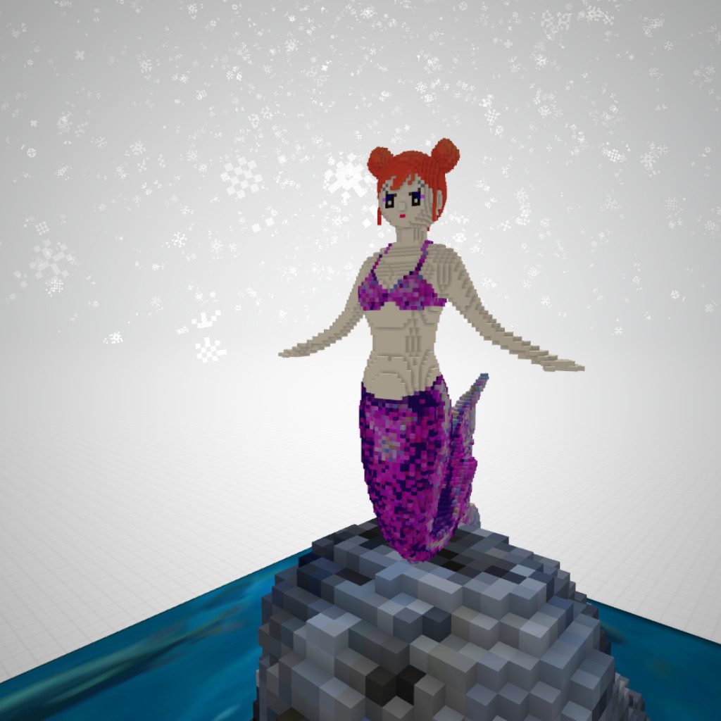 Beautiful.  This space is my favourite place in Voxels.