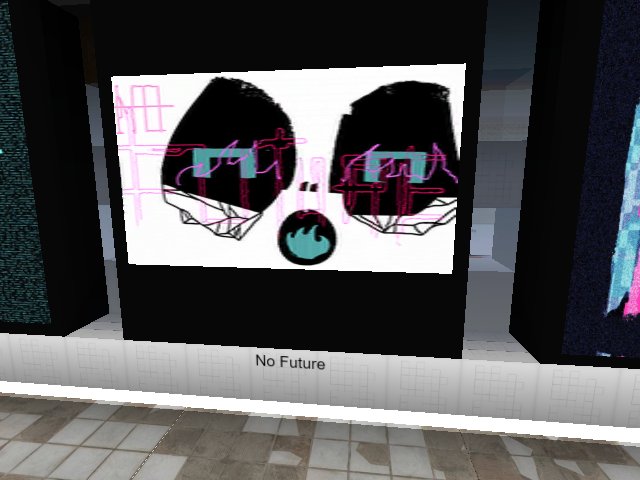 Glasses on #MoCAMuseum #cryptoart