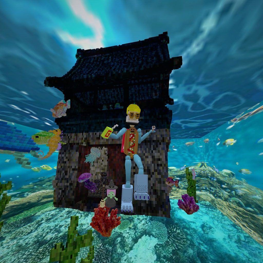 I found the Golden Seahorse!