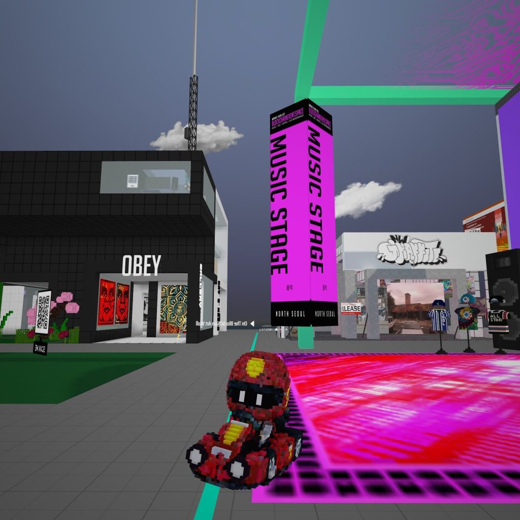 Racing around Voxels