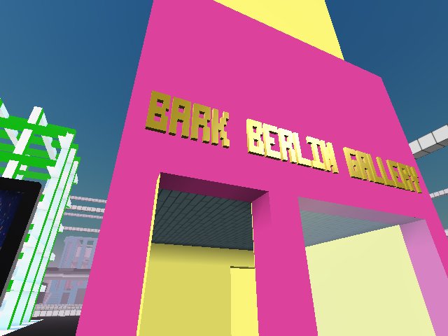 Building in progress: BARK BERLIN GALLERY - Opening 27/03/2021 at 18.00 CET