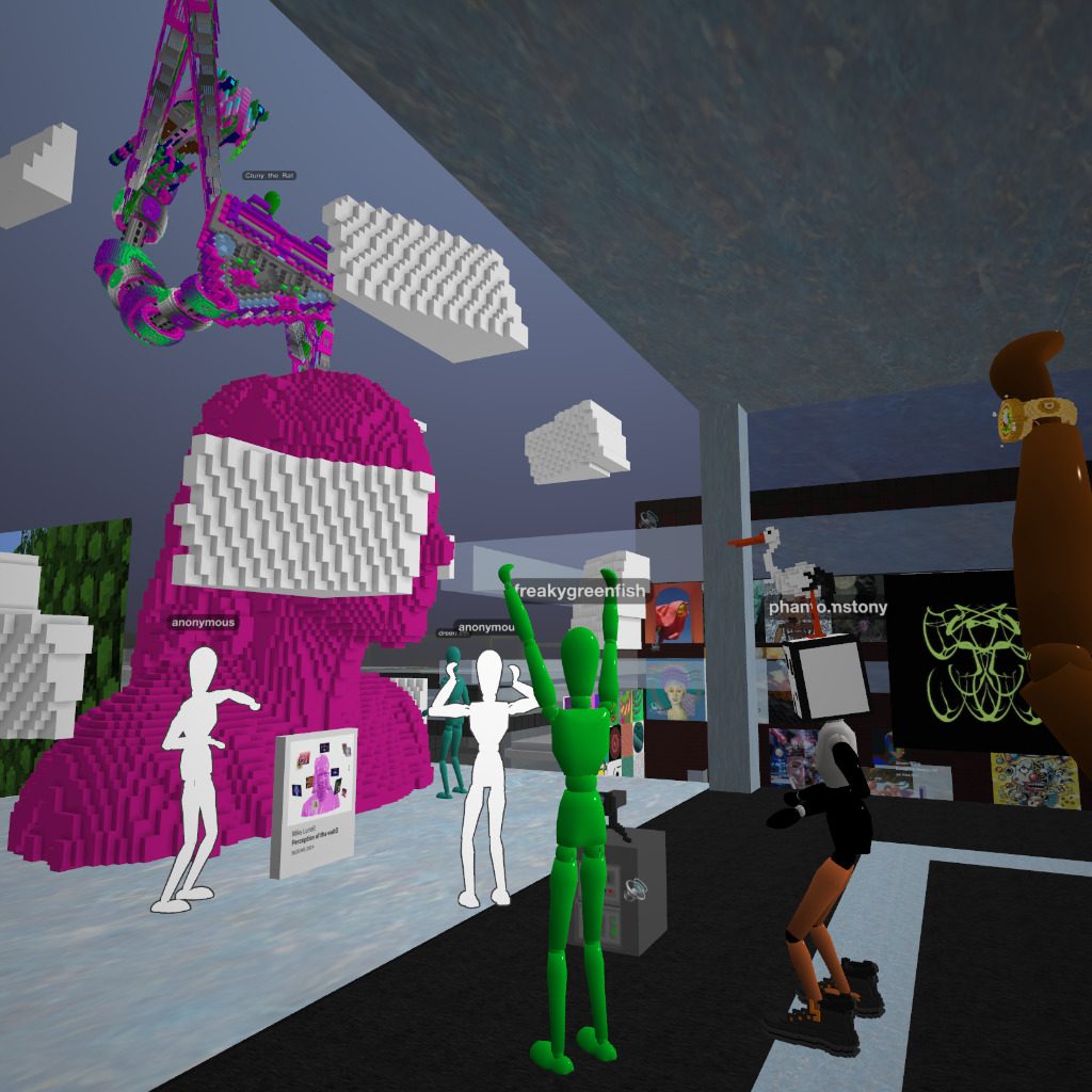 dancing and free drinks and Leberkassemmerl in the first floor