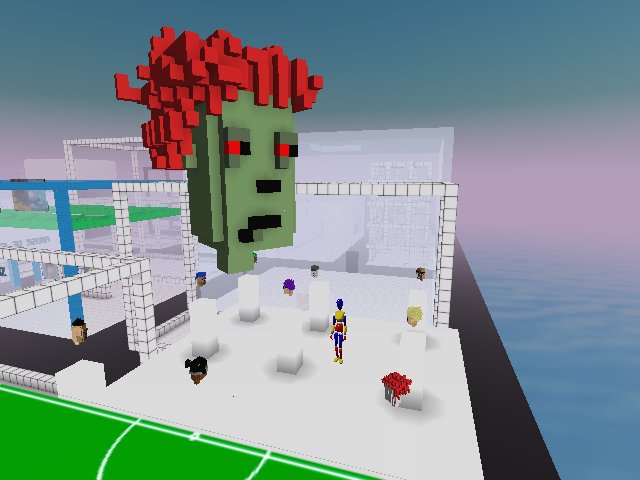 1st in-world drop of 3DVoxelPunks