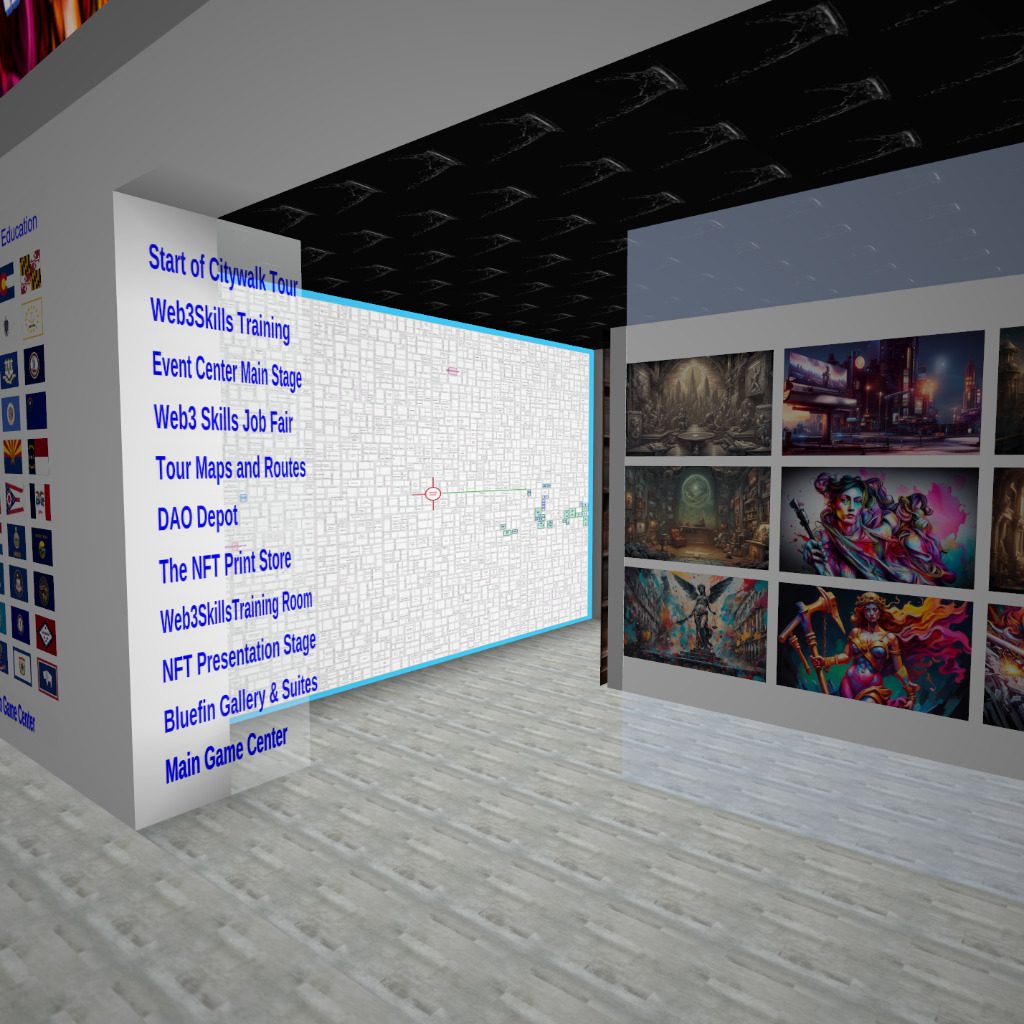LexAutomatico Hub - Map Wall (early)