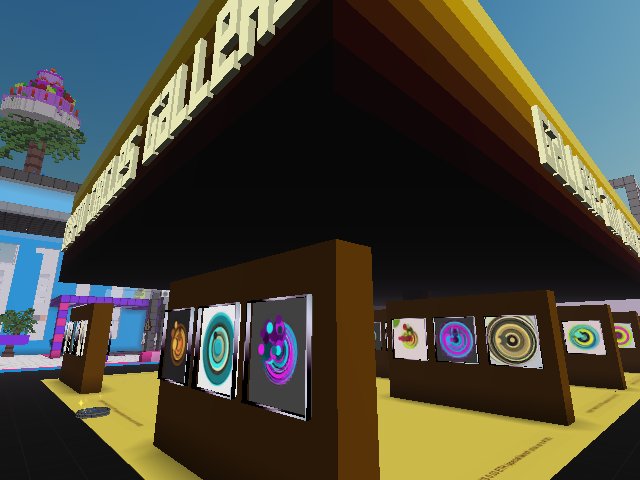 Visit the new Crypto Circles gallery (with a maze upstairs) ;-)