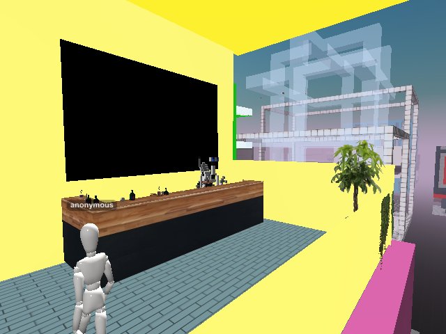 Bar on the terrace of BARK BERLIN GALLERY - Opening 27/03/2021 at 18.00 CET