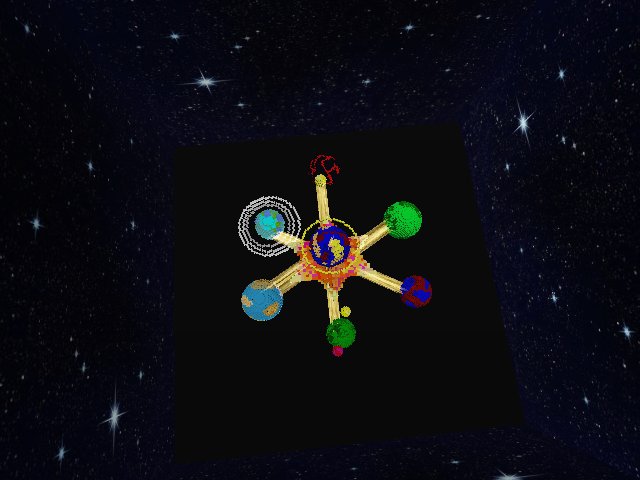 Each planet triggers a space sound on closing