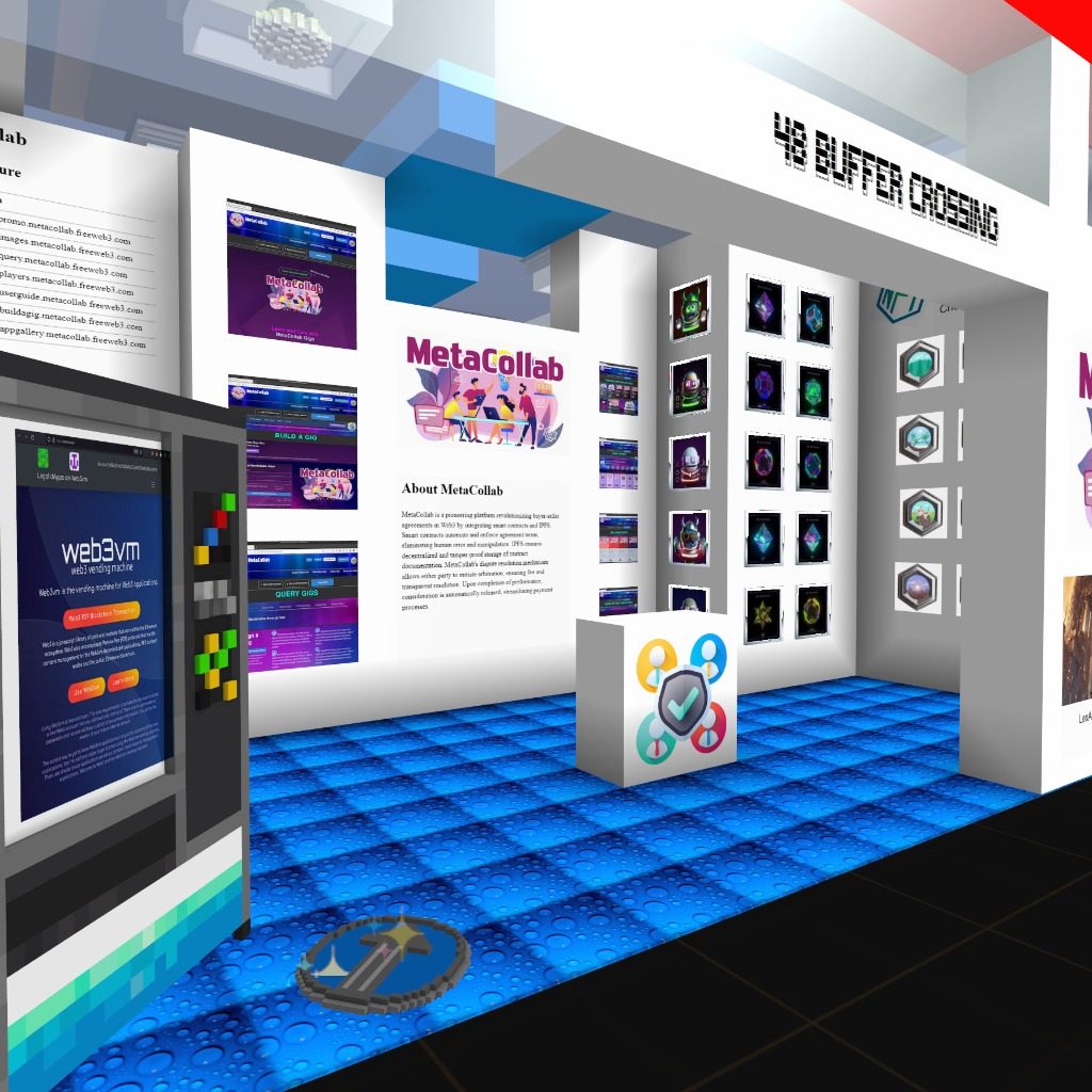 LexAutomatica's Lair - hidden room behind MetaCollab display.