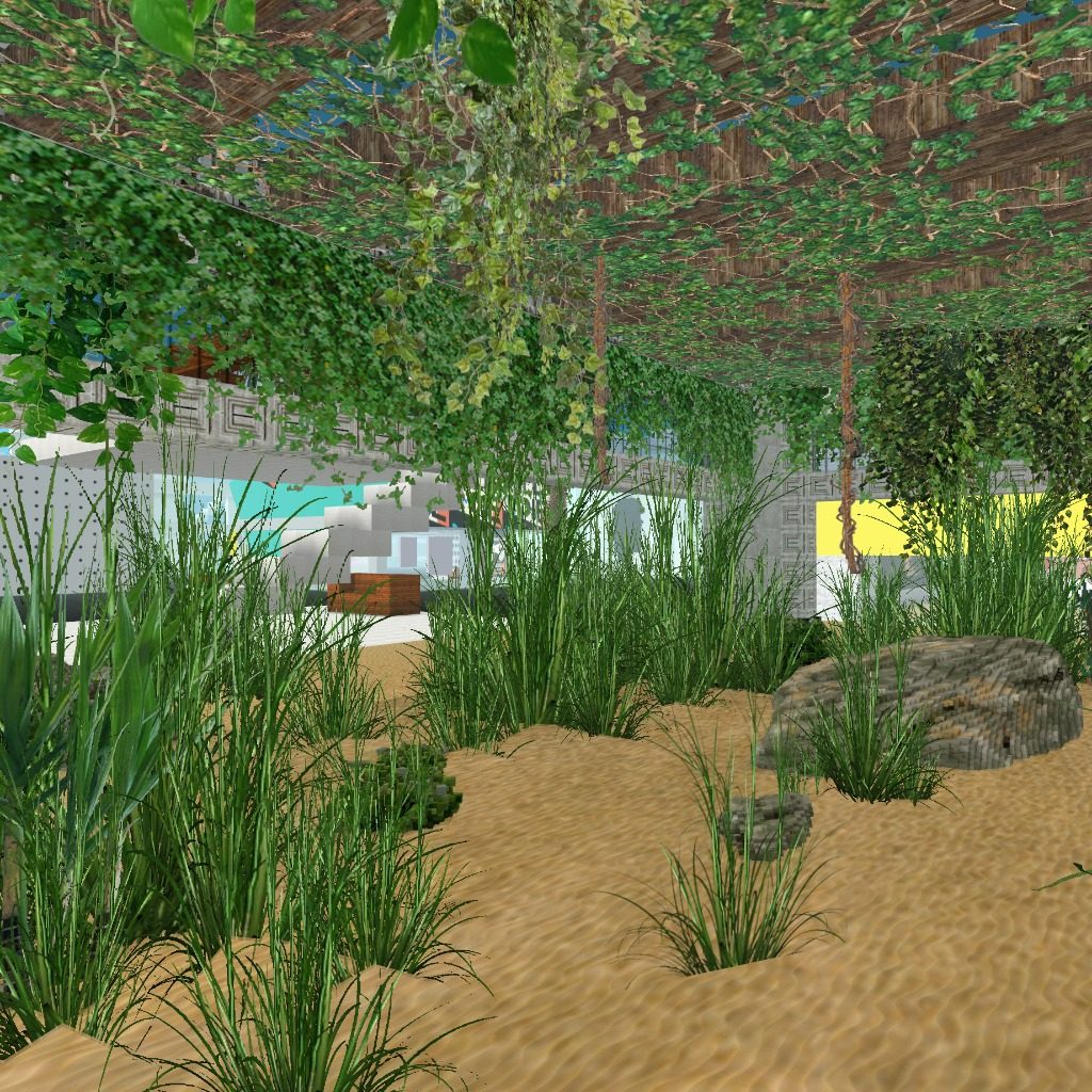 Summer beach vibes simulator 2000