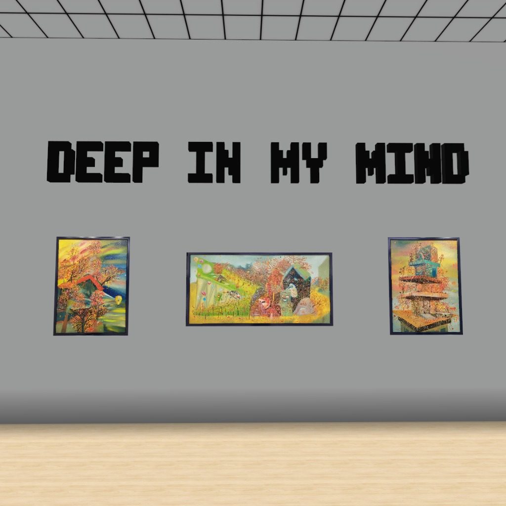 Solo Exhibition by Jatusadom Saesim
25 May - 7 July 2024
at MMAD BOX by PALETTE
2nd FL., MunMun Srinakarin
Bangkok  Thailand

https://www.palettebkk.com/exhibition/deep-in-my-mind/