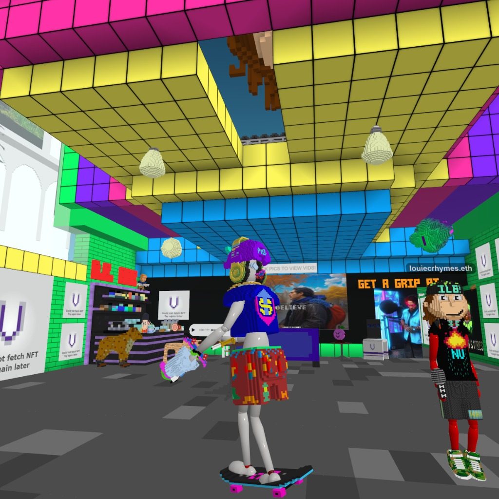 chilling with ILB live in tghe aavegotchi discord