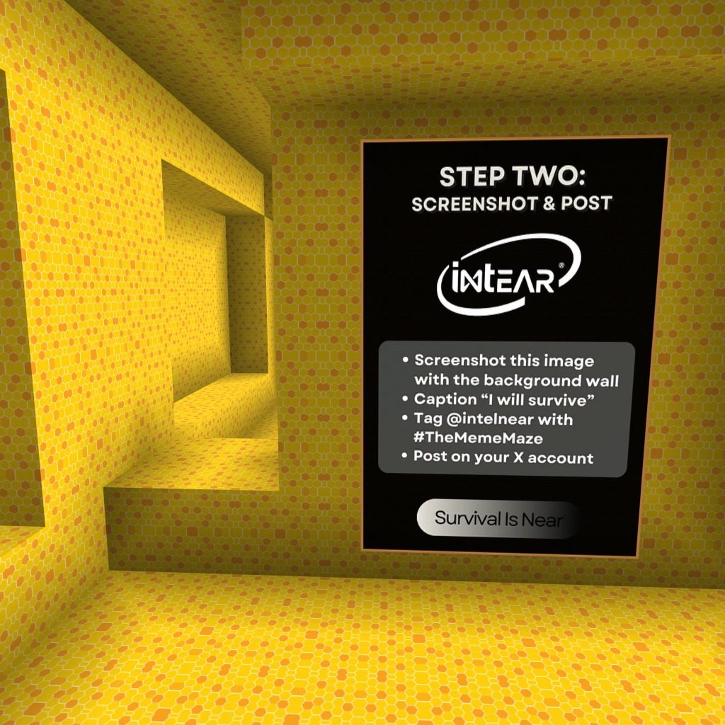 I will survive #TheMemeMaze @intelnear