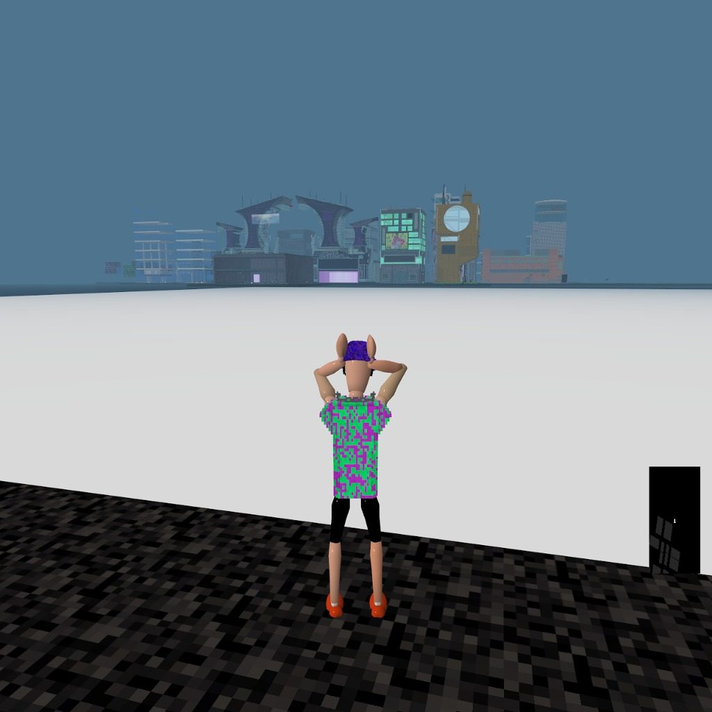 The sea has iced over!