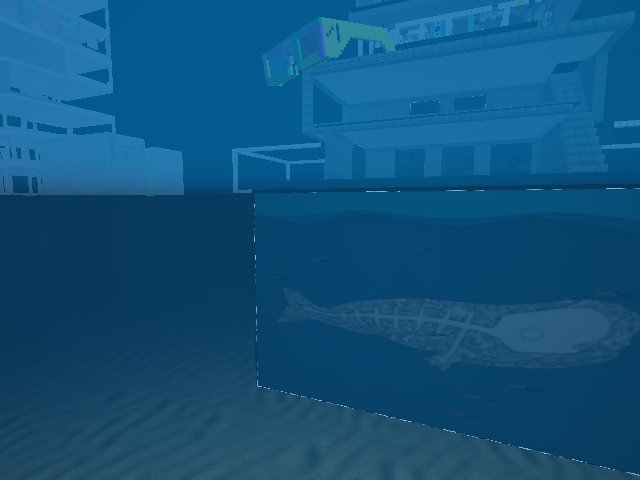 coldie's beach house with a hackato piece in the water