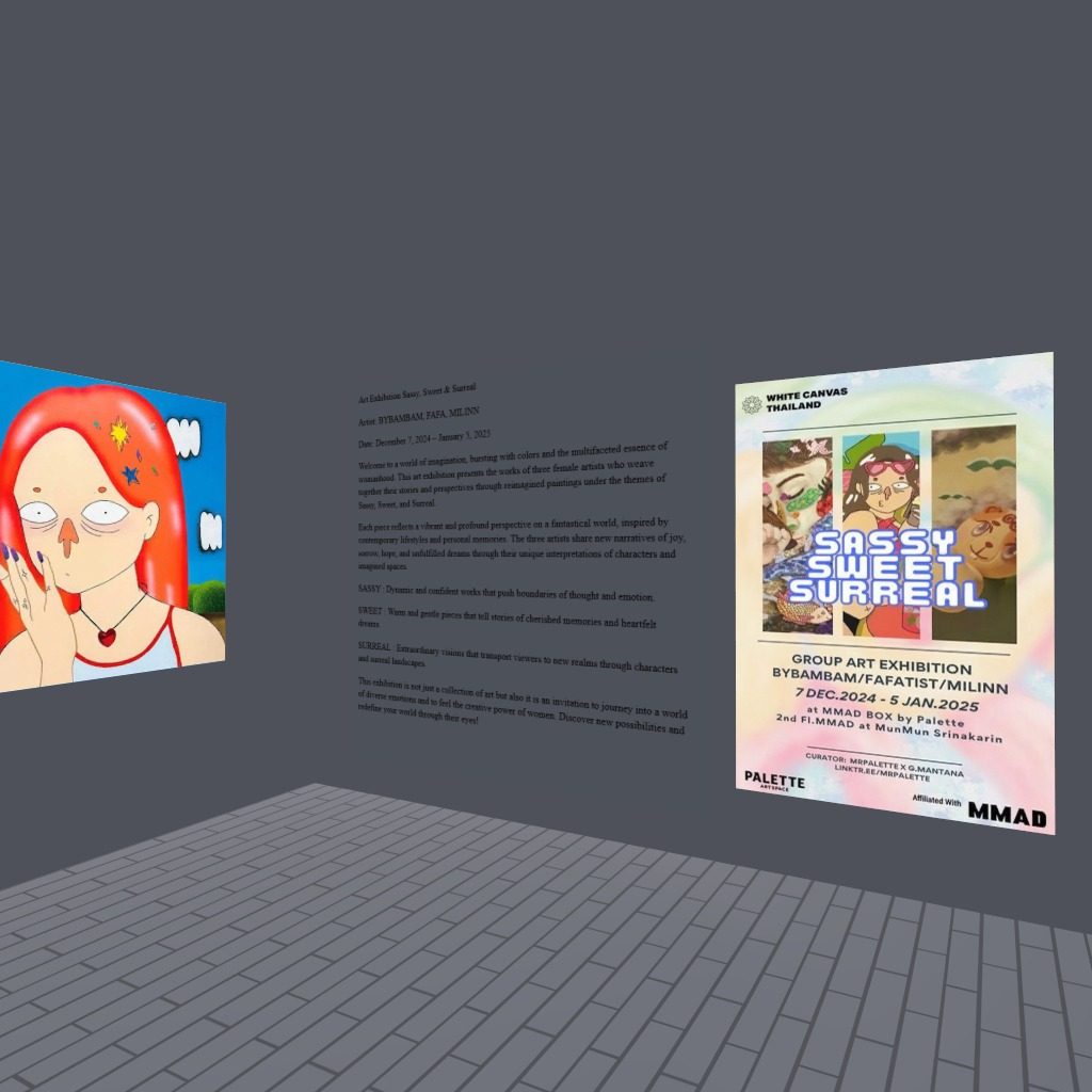 "SASSY SWEET SURREAL"  GROUP EXHIBITION