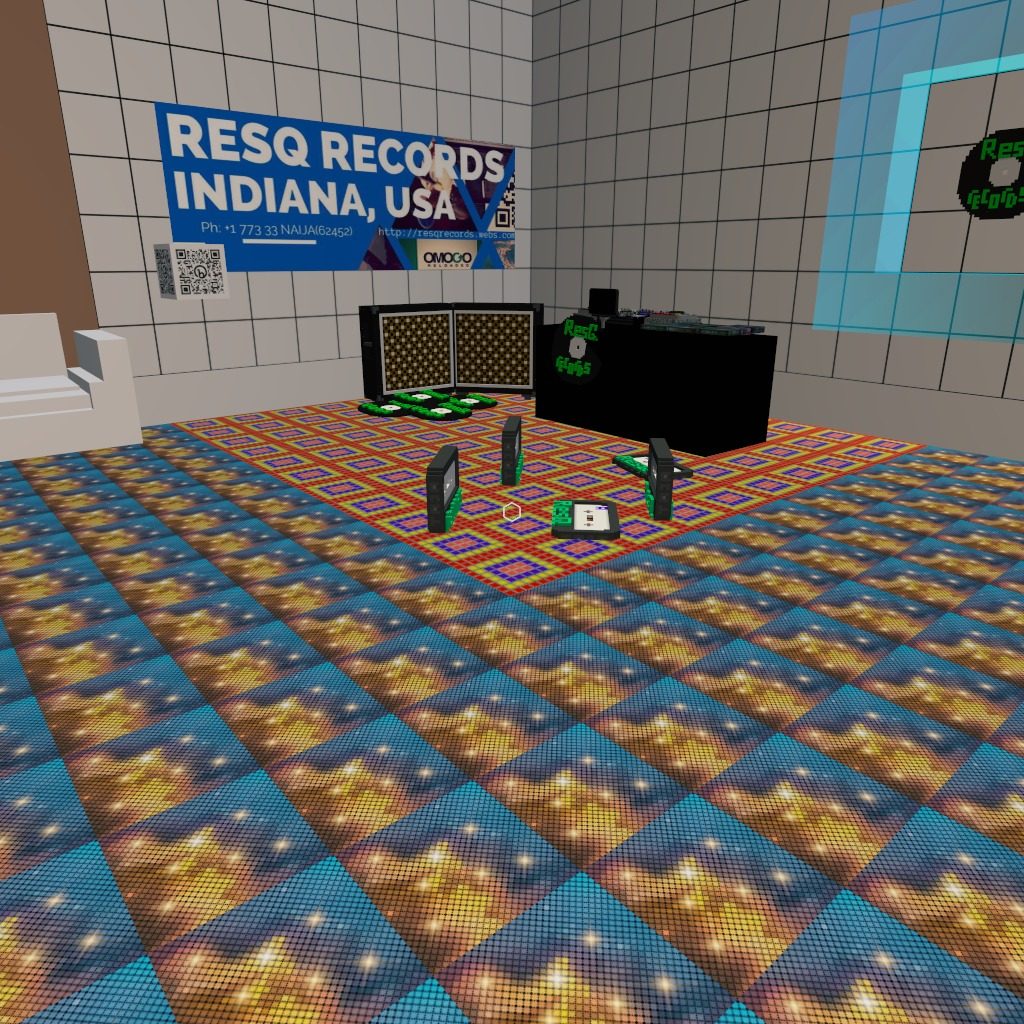 It's #ResQRecords, Indiana's 1st Metaverse label and virtual event space!