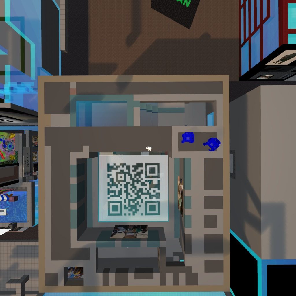 Scan the code, play the game: Shield Your Vote and save Election Integrity. AR game by the CCIJ