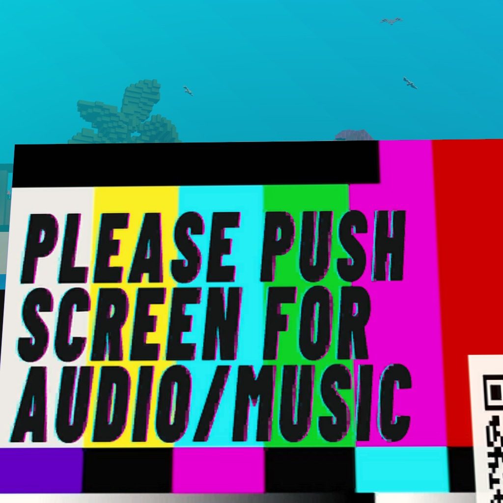 Jumbotron music now starting upon world entry. It is not starting when the screen is pushed but it opens a new window, sending one out to Youtube. Please help!