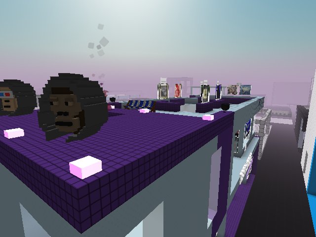3DVoxelPunks added to the roof deck!