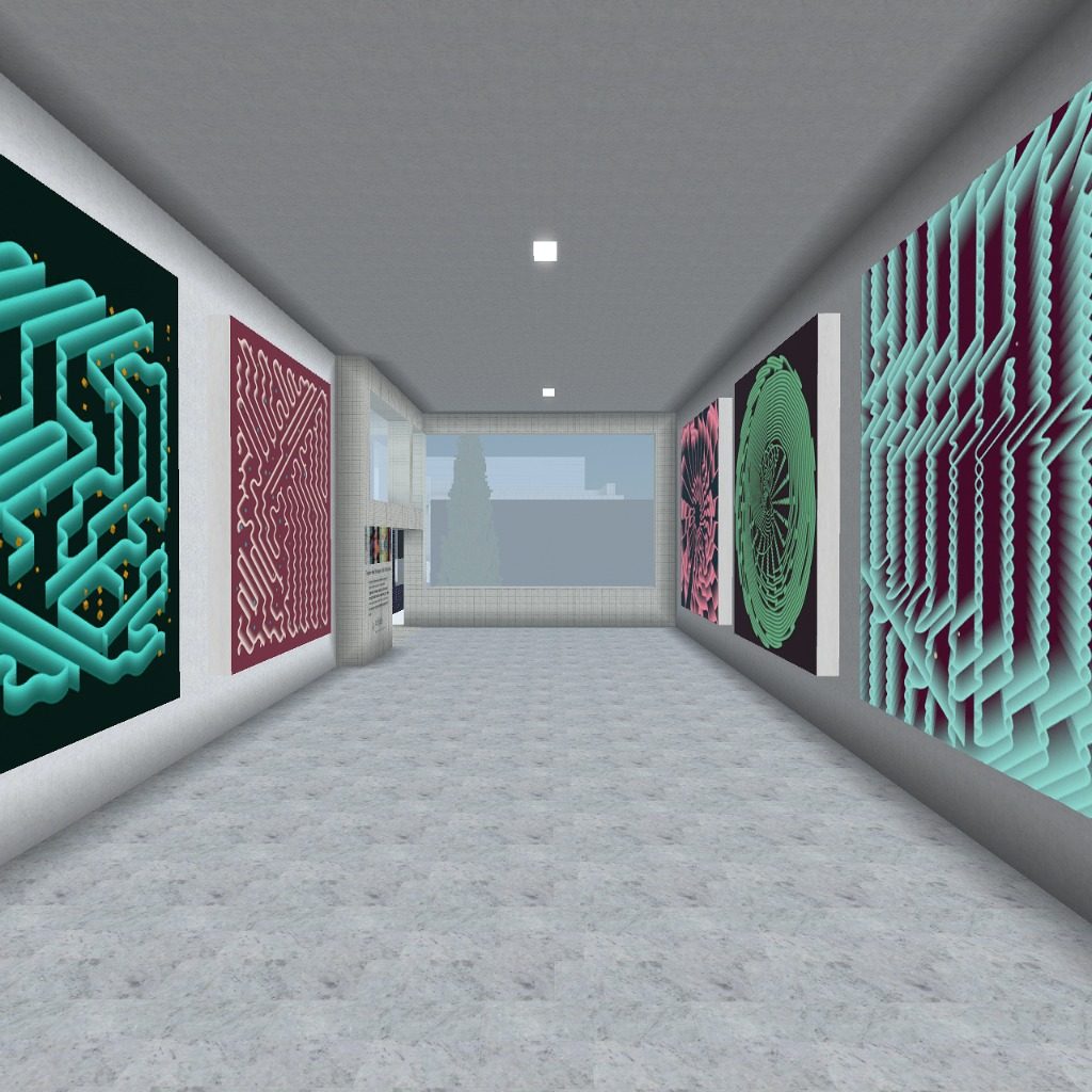 Someone here really likes Tropism, an OG Art Blocks collection by Neel Shivdasani