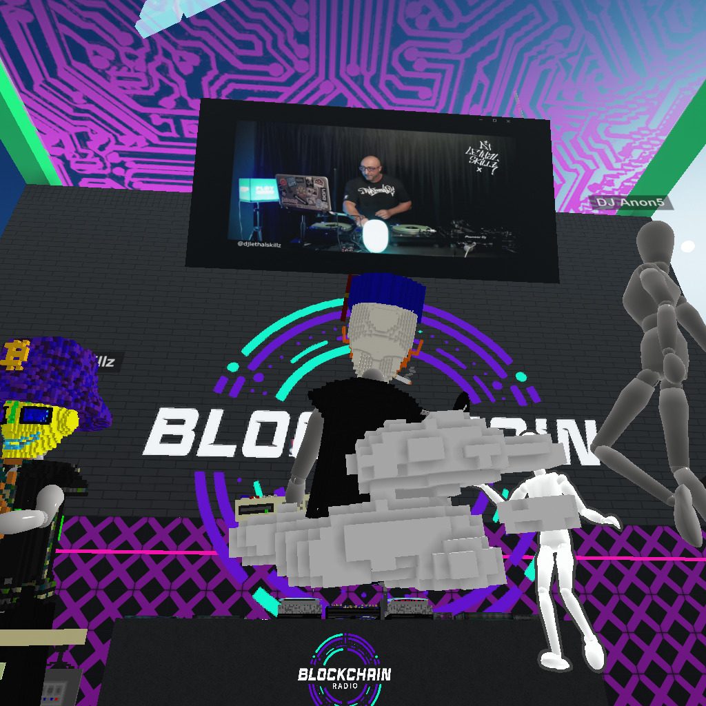 A womp from Blockchain Radio - Music Stage