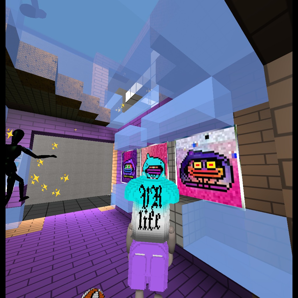 van-dot-zil with Trippy GAN Toad #3573 and Trippy GAN Toad #3384