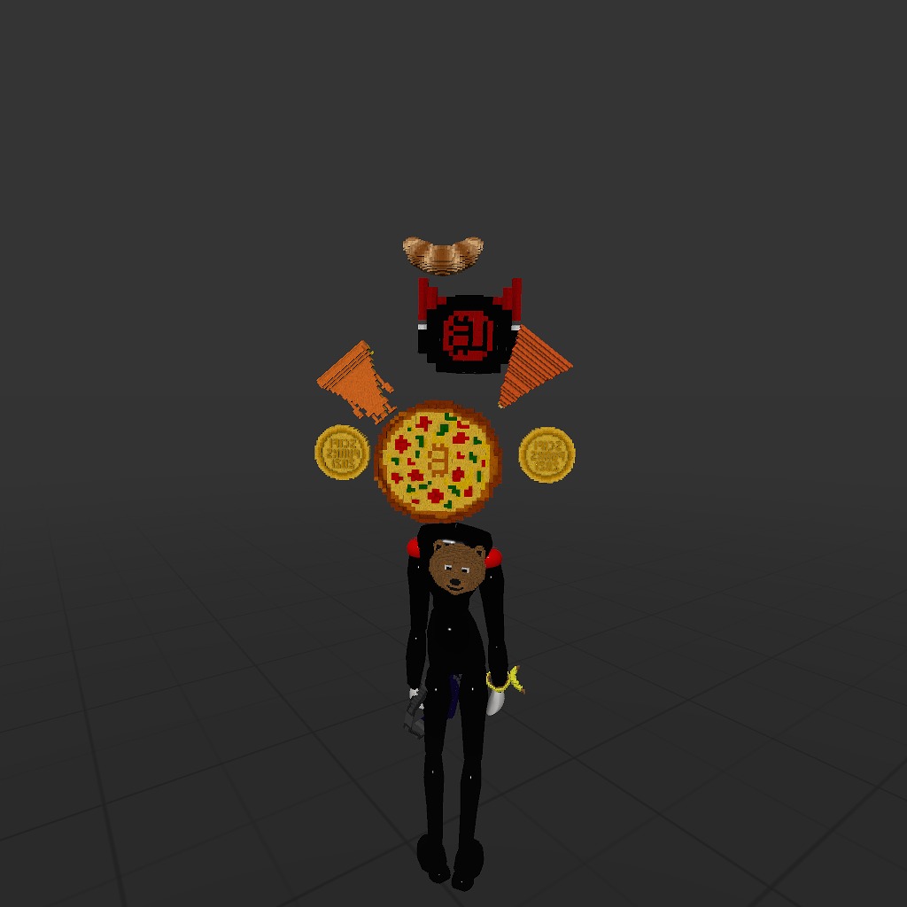 costumer now broken even further
(y axis of parts skewed) head pushed left / other pieces pushed right