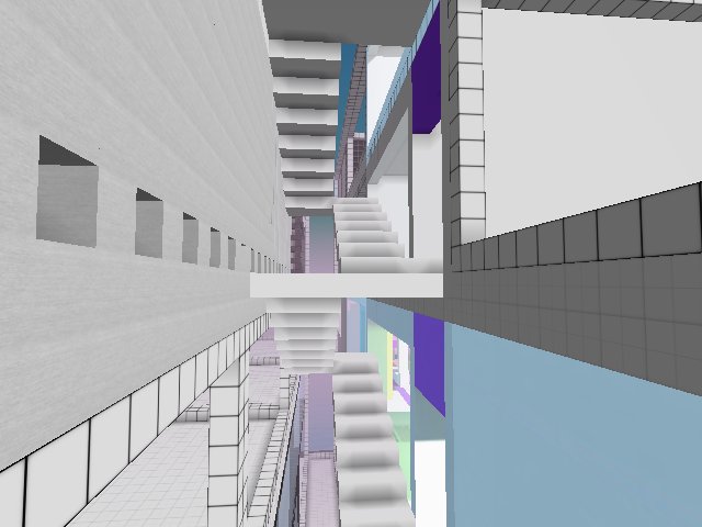 That's right. It's a stairwell in a common parcel.