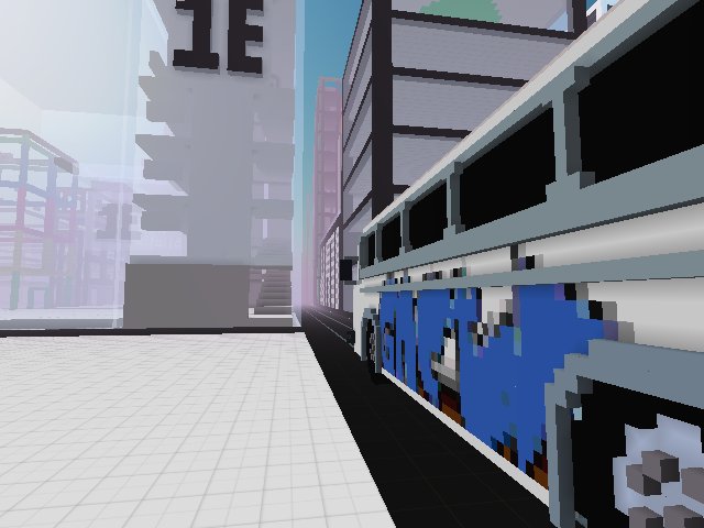 a bus?!?!?!?! this is the first time i seen this and it really made the world come to life in a crazy way... more stuff like this?!?!?!?