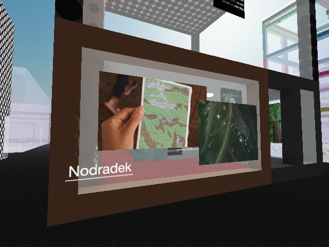 Nodradek at Frankfurt Gallery -- outside front view