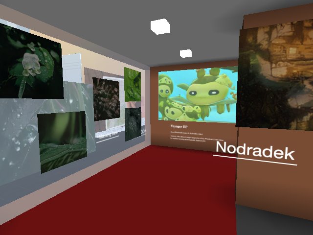 Nodradek at Frankfurt Gallery -- Inside front view