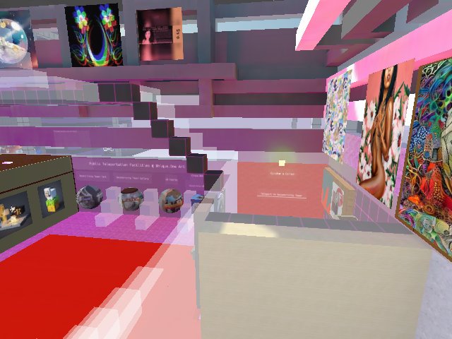 my little private room and the new bank of teleporters