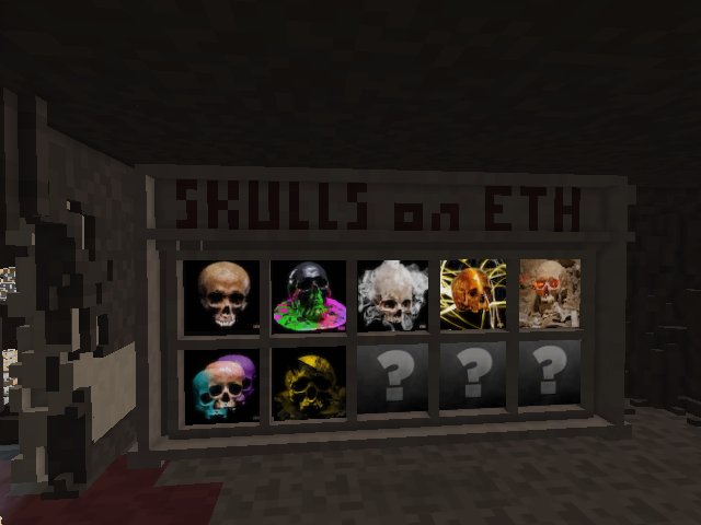 A new SkullsOnETH # 101 was born in our Catacombs check it ....