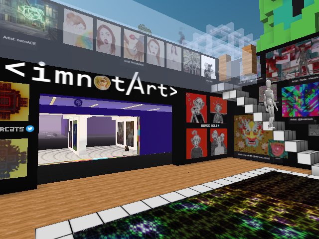 imnotArt Community Gallery event starting in 50 minutes!